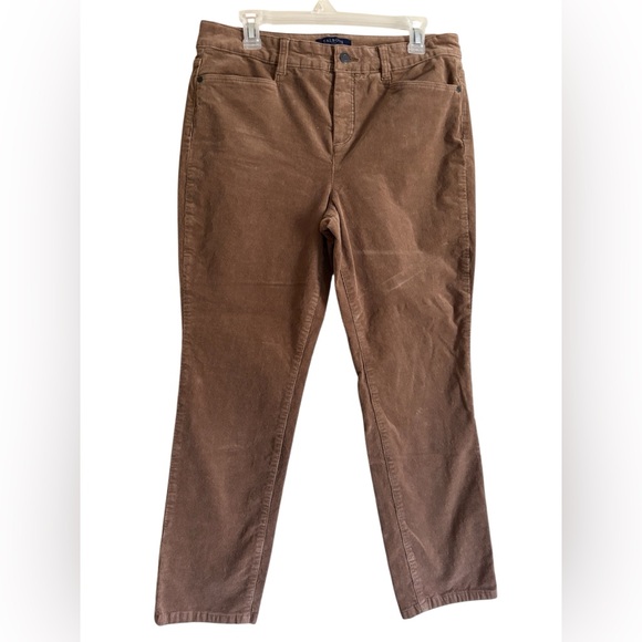 Talbots corduroy pants size 10 high waist - Picture 1 of 4